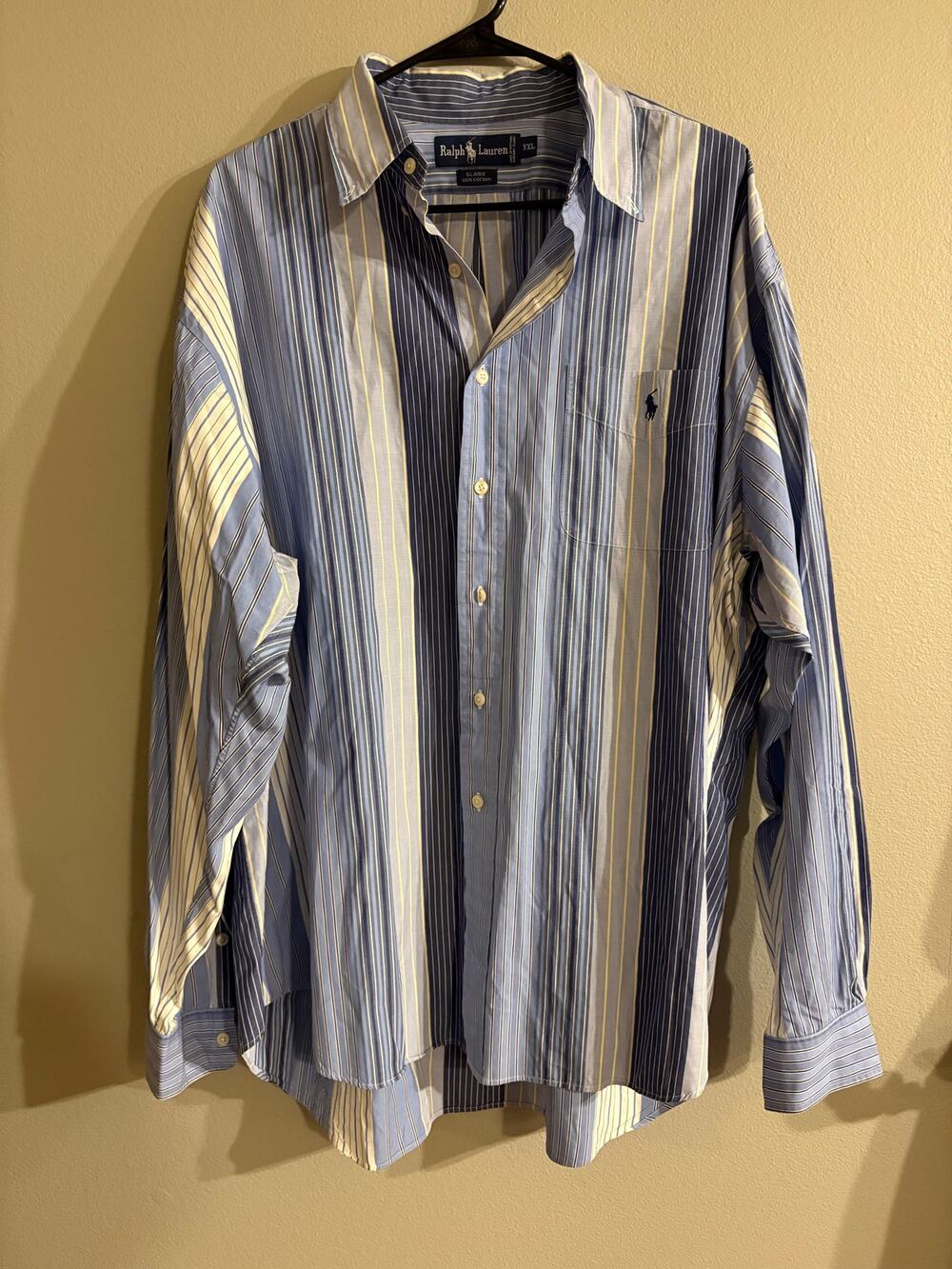 Polo Ralph Lauren multi-striped button down size XXL